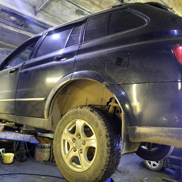 Замена тормозных дисков SsangYong Kyron