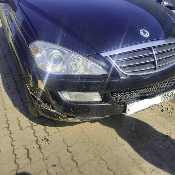 Ремонт бампера SsangYong Kyron