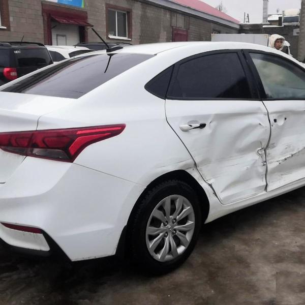 Кузовной ремонт Hyundai Solaris