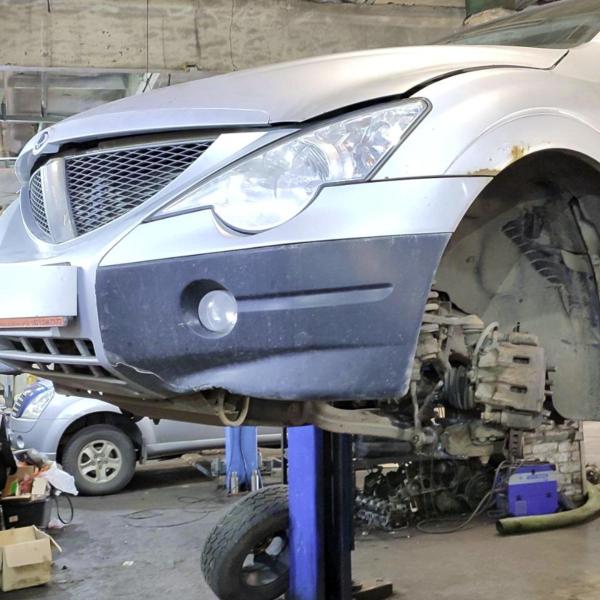 Сгнившие рычаги SsangYong Actyon Sports